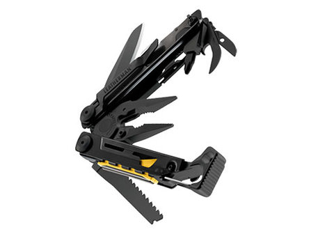 Leatherman Signal Black open